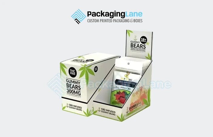 Custom Cannabis Counter Display Boxes packaging