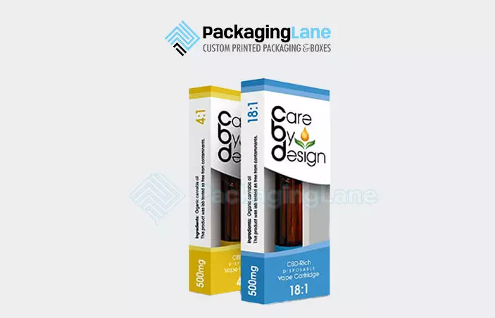 Custom CBD Vape Cartridge Boxes